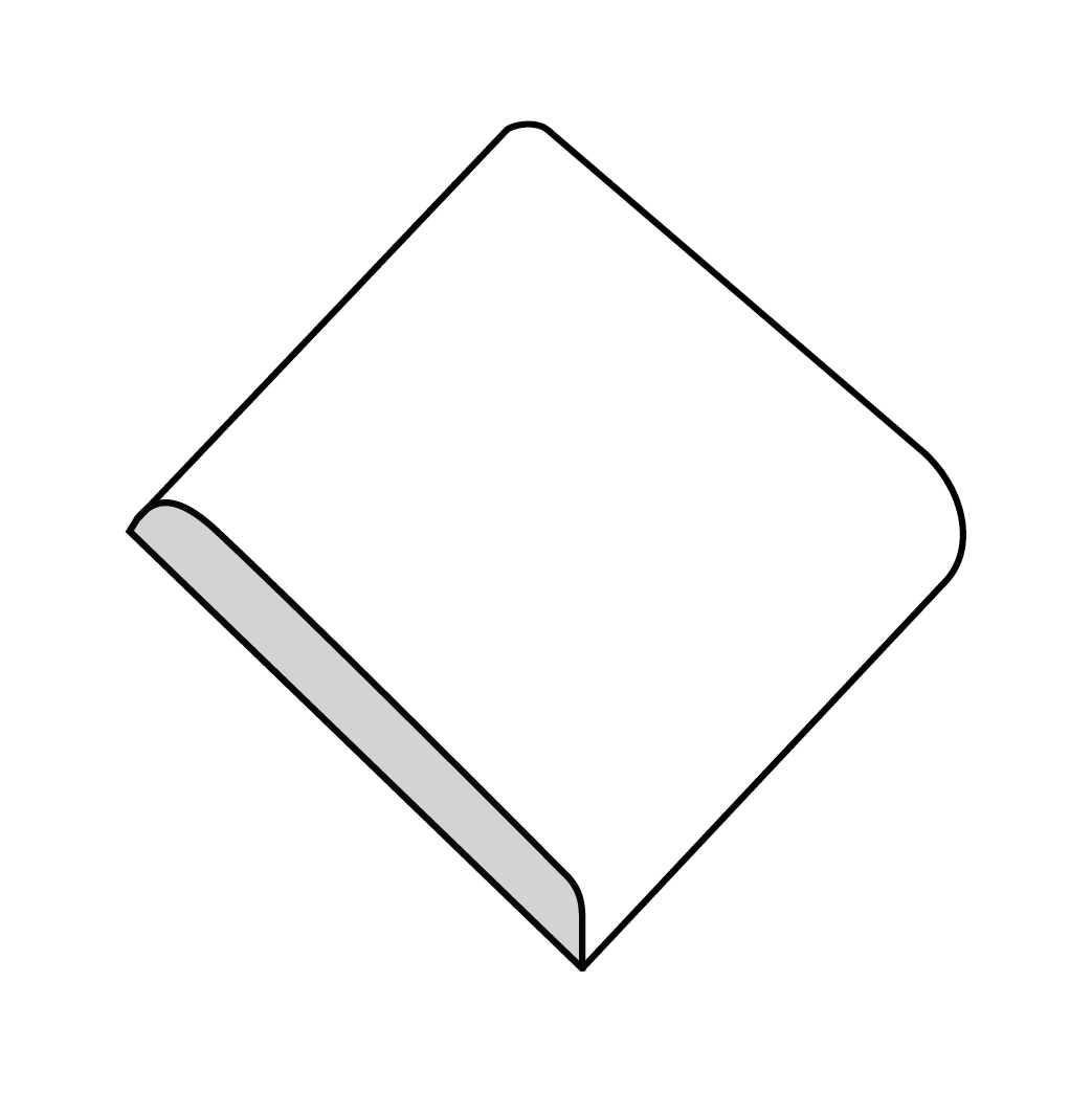 Square Single Bullnose