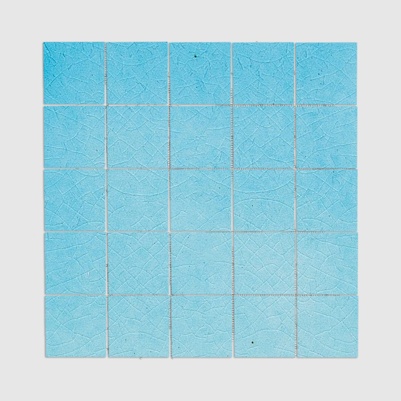 Aqua Crackle Meshed 2x2