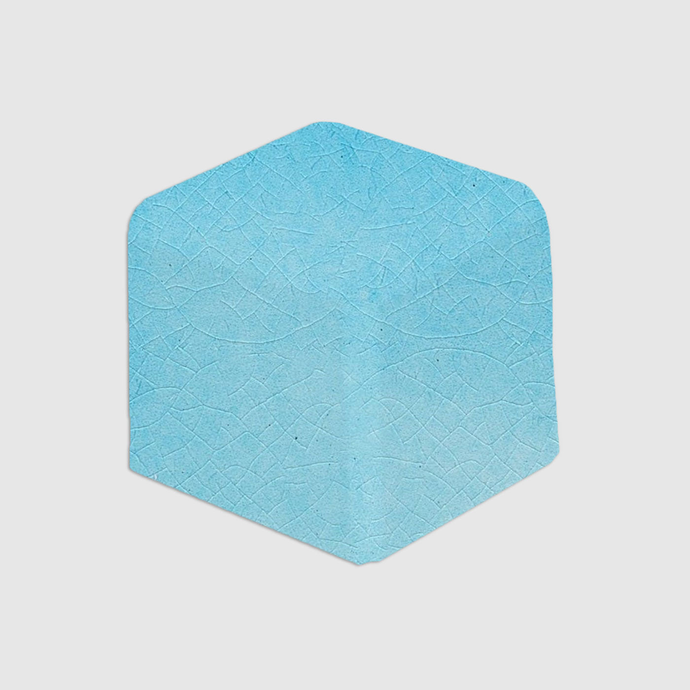 V Cap Corner Aqua Crackle 2