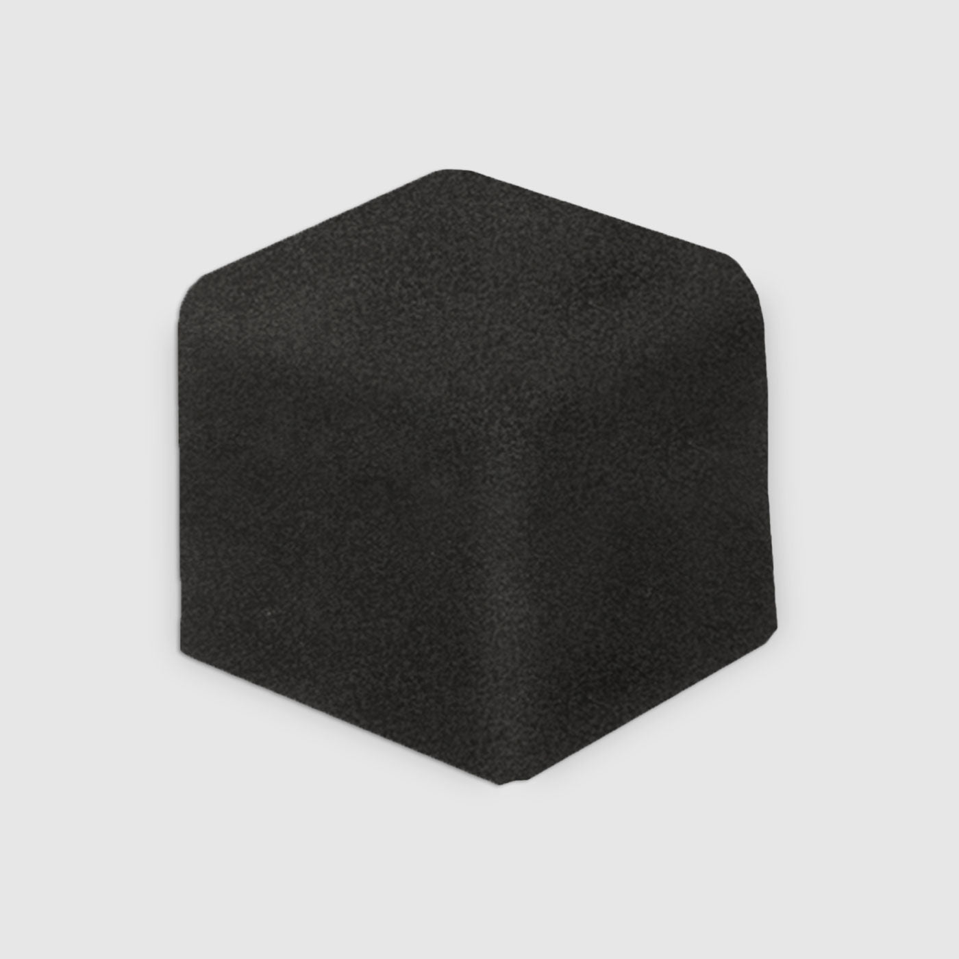 V Cap Corner Black Suede 2