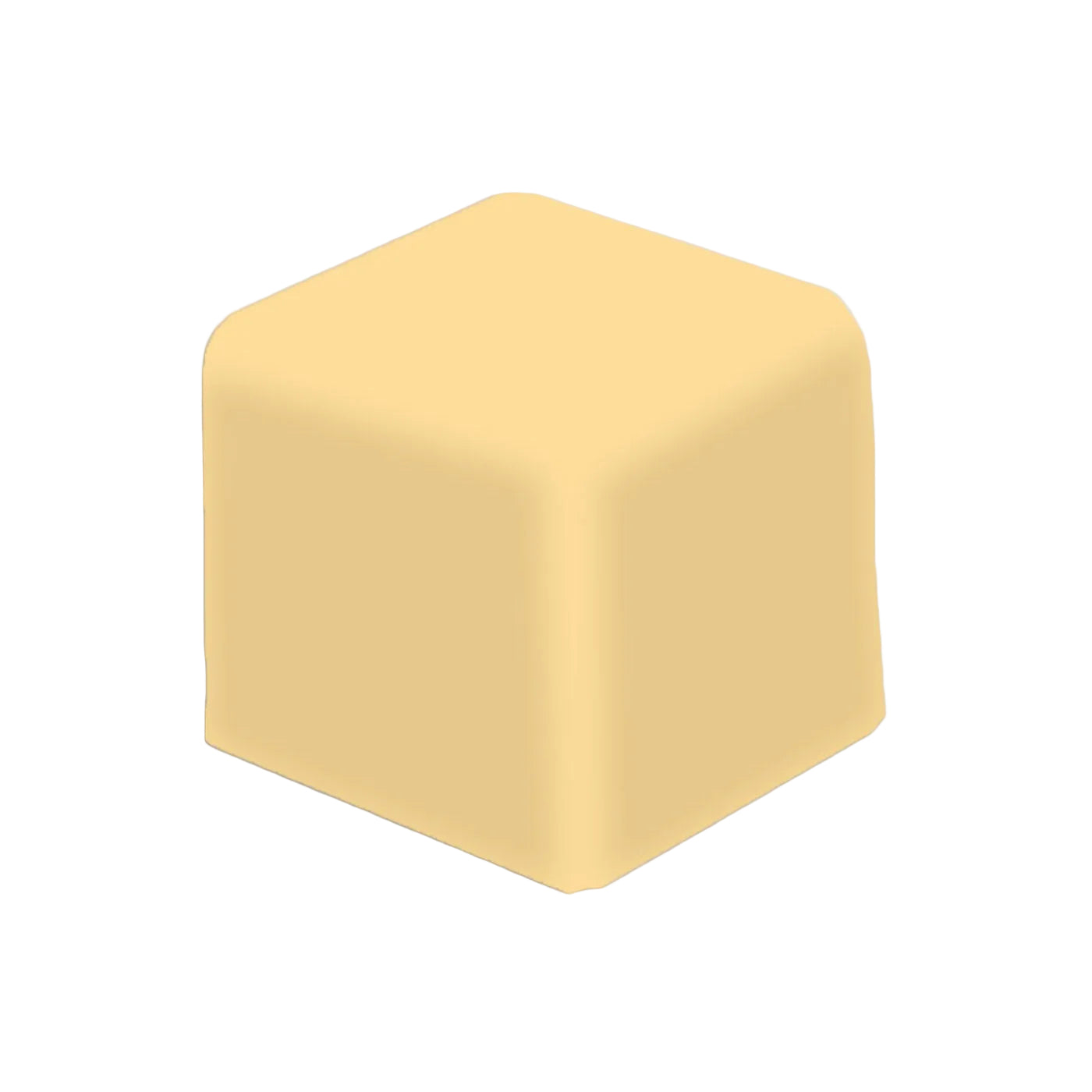 Tumbleweed V Cap Corner Tile Trim by Clay Imports, a smooth solid piece with rounded edges.