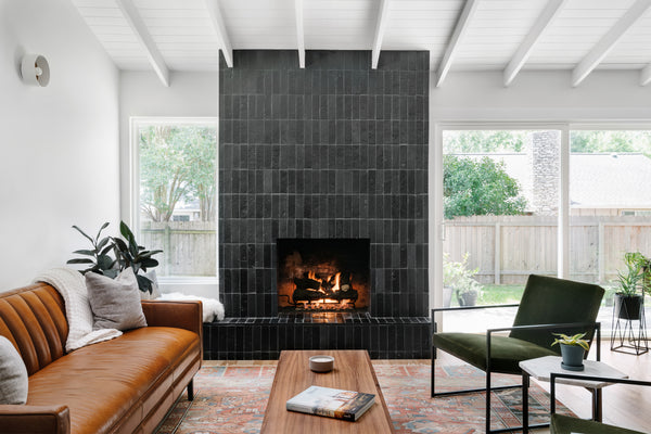 Our Favorite Fireplace Tile Designs