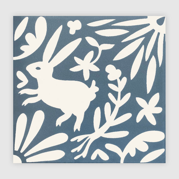 Otomi Tile: The Story Of The Rabbit In The Moon