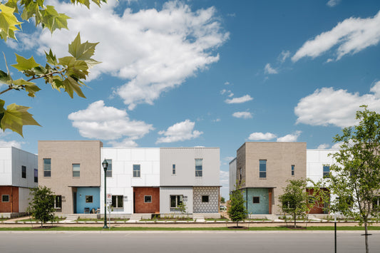 Habitat for Humanity x Hsu Architecture: Unique Neighborhood Covered In Clay Imports Tile