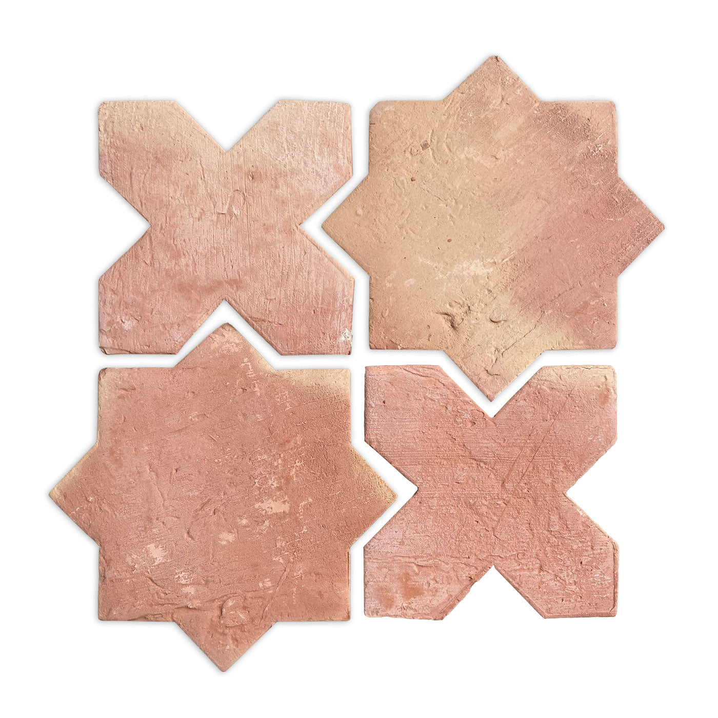 Natural Terracotta Star & Cross