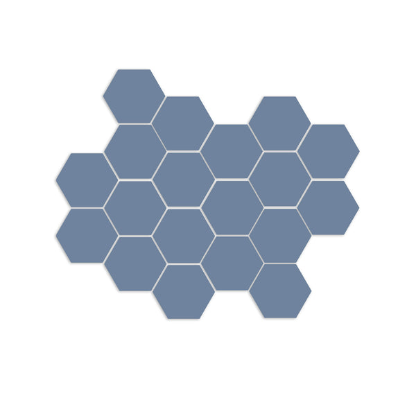 Denim Hexagon Meshed 1"