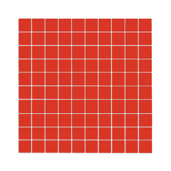 Meshed Apple Red 1"x1"