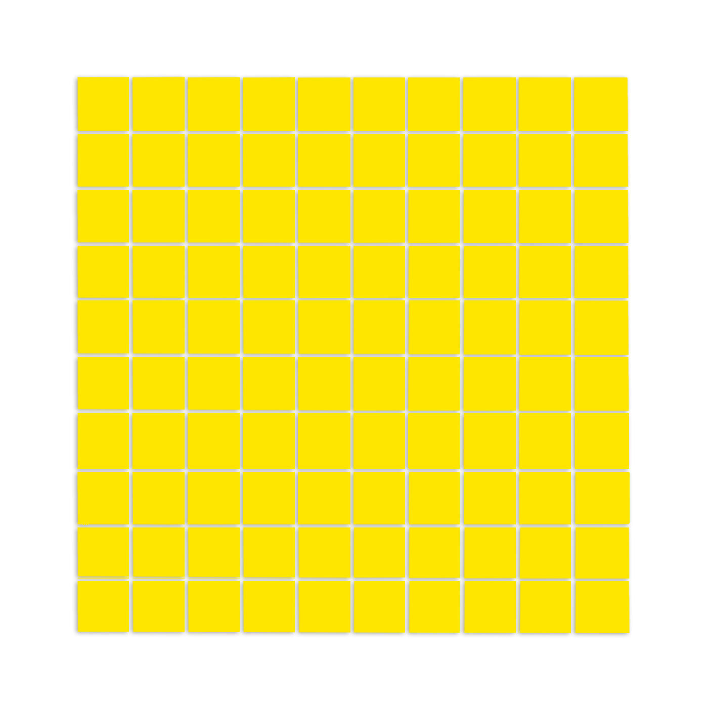 Yellow Meshed 1"x1"