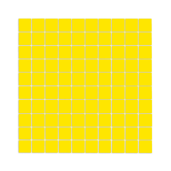 Yellow Meshed 1"x1"