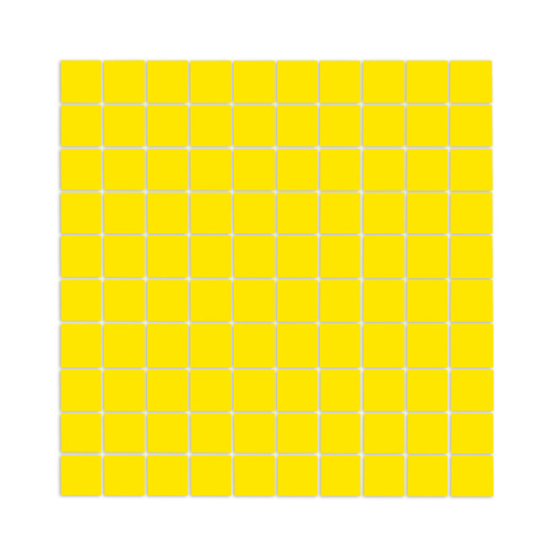 Yellow Meshed 1"x1"