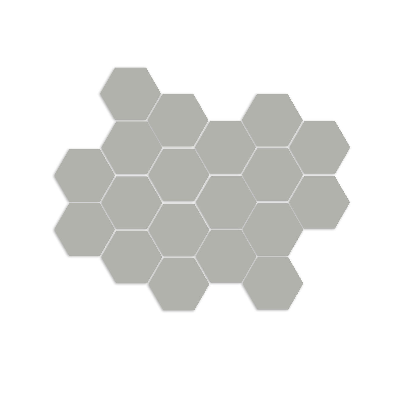 Steel Hexagon Meshed 1"