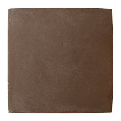 Pressed Terracotta Brown 11"x11"