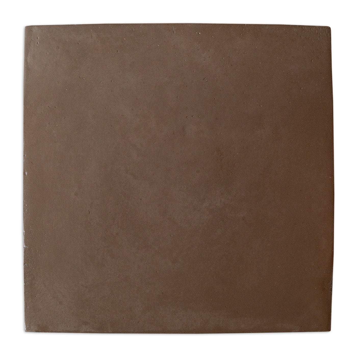 [Sample] Pressed Terracotta Brown 11"x11"