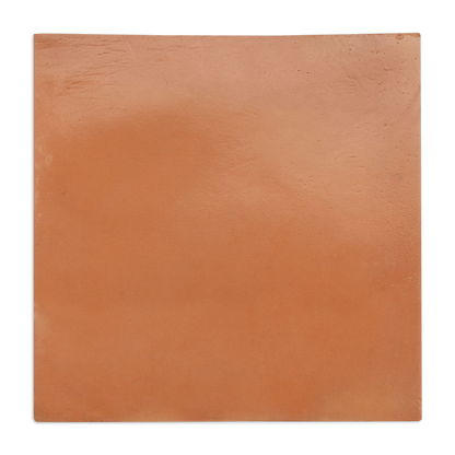 [Sample] Pressed Terracotta Red 11"x 11"