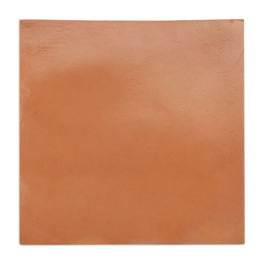 [Sample] Pressed Terracotta Red 11"x 11"