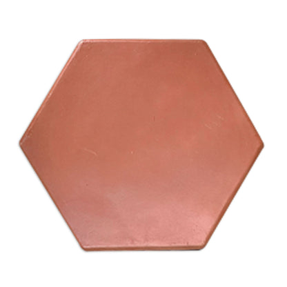 D'Hanis Red Terracotta Hexagon 12"