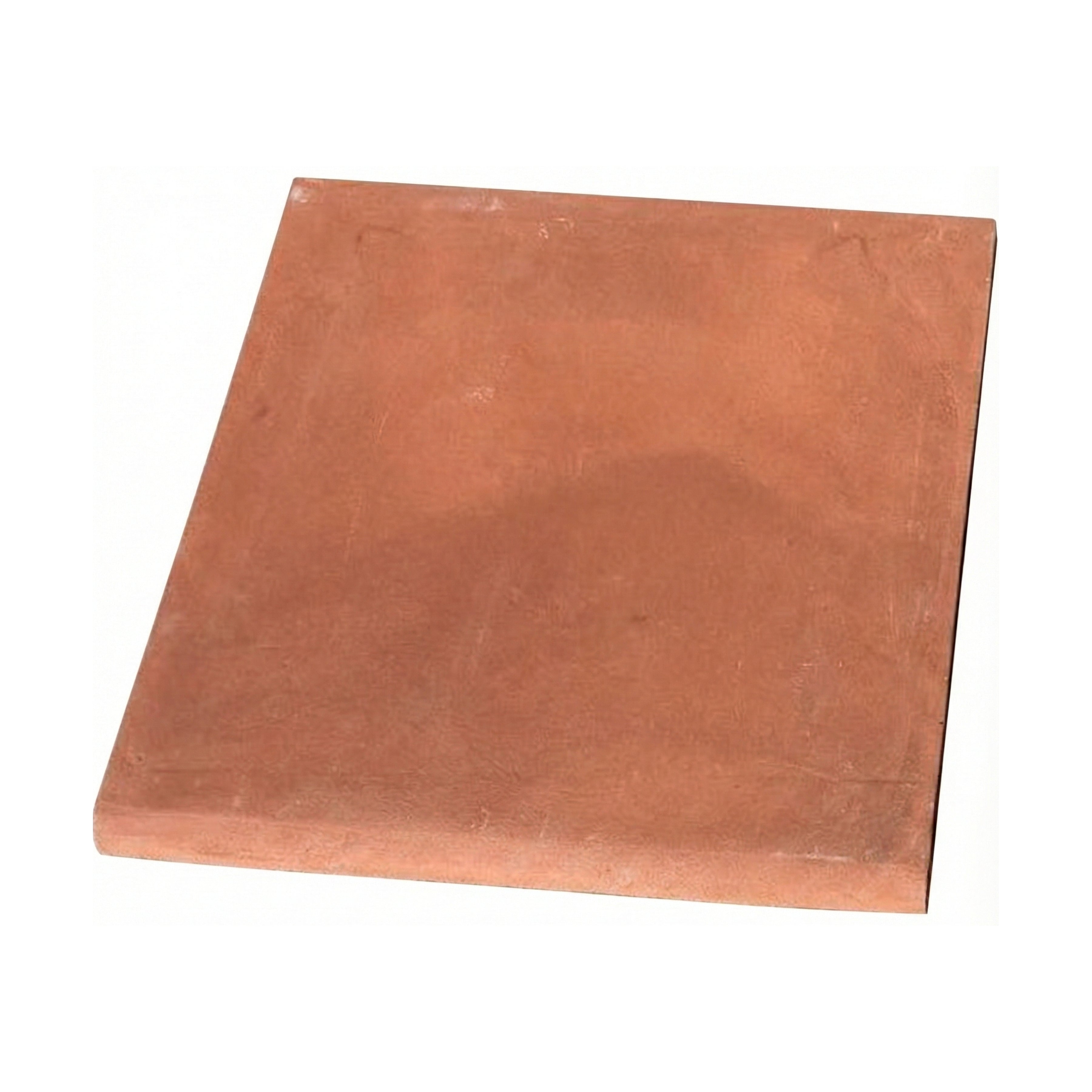 Cotto Tierra Stair Coping – 13x13 Red Clay Stair Tread | Clay Imports
