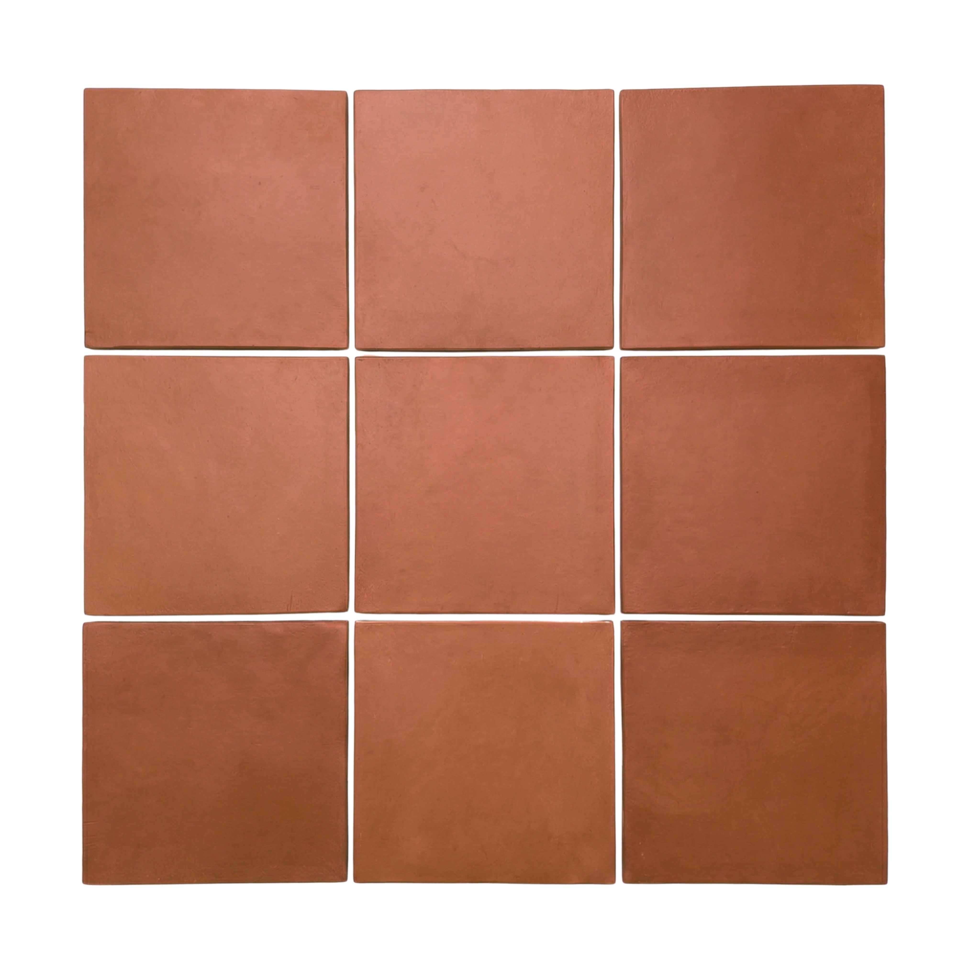 D'Hanis Red Terracotta 12x12 Tile – Mid-Century Red Clay Replica