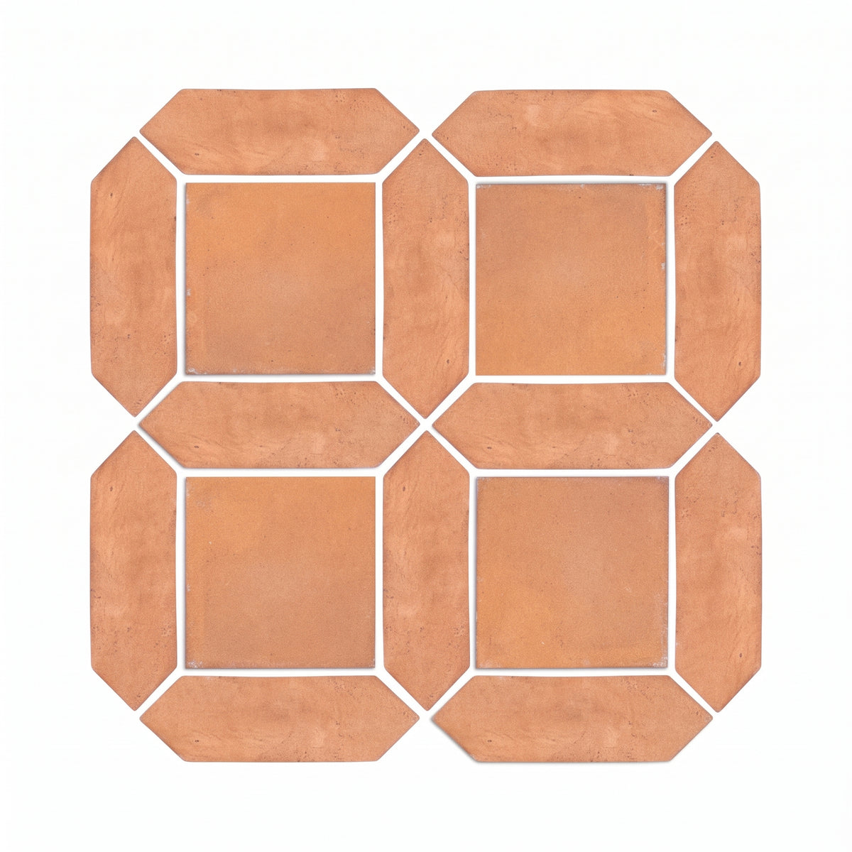 Cotto Sienna Picket + Square 13+8x8