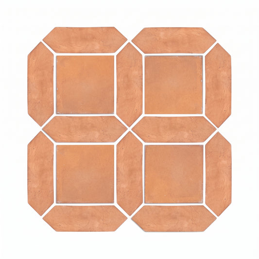 Cotto Sienna Picket + Square 13+8x8