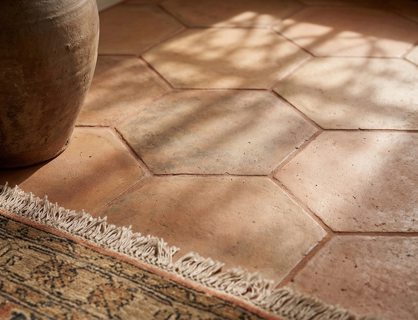 Cotto Sienna Hexagon 13