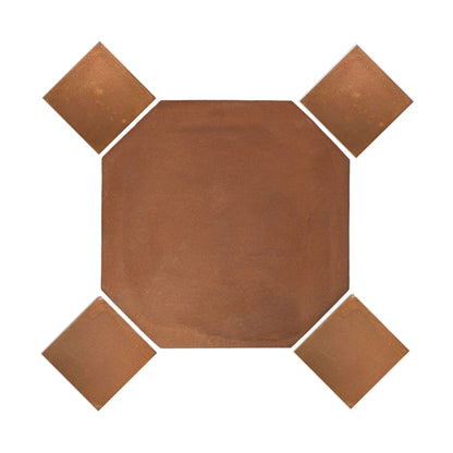 Cotto Umber Octagon 13 + Bouchon