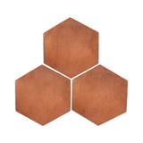 Cotto Tierra Hexagon 13"