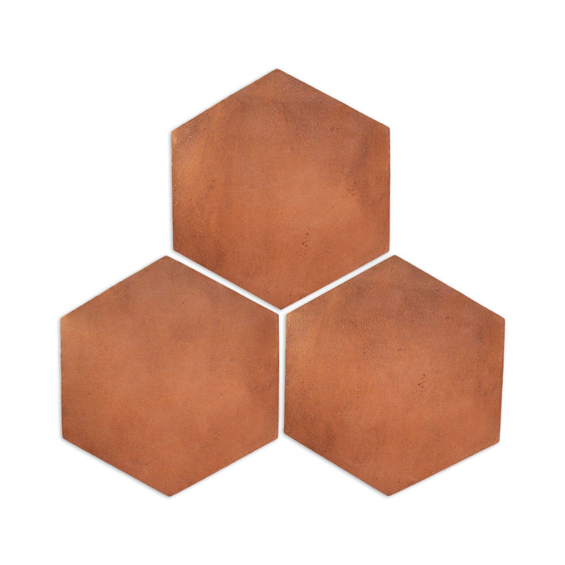 Cotto Tierra Hexagon 13"