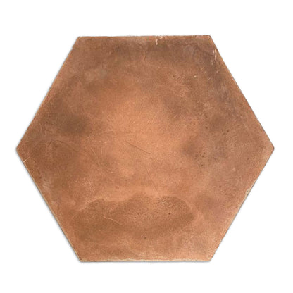 Cotto Umber Hexagon 8"