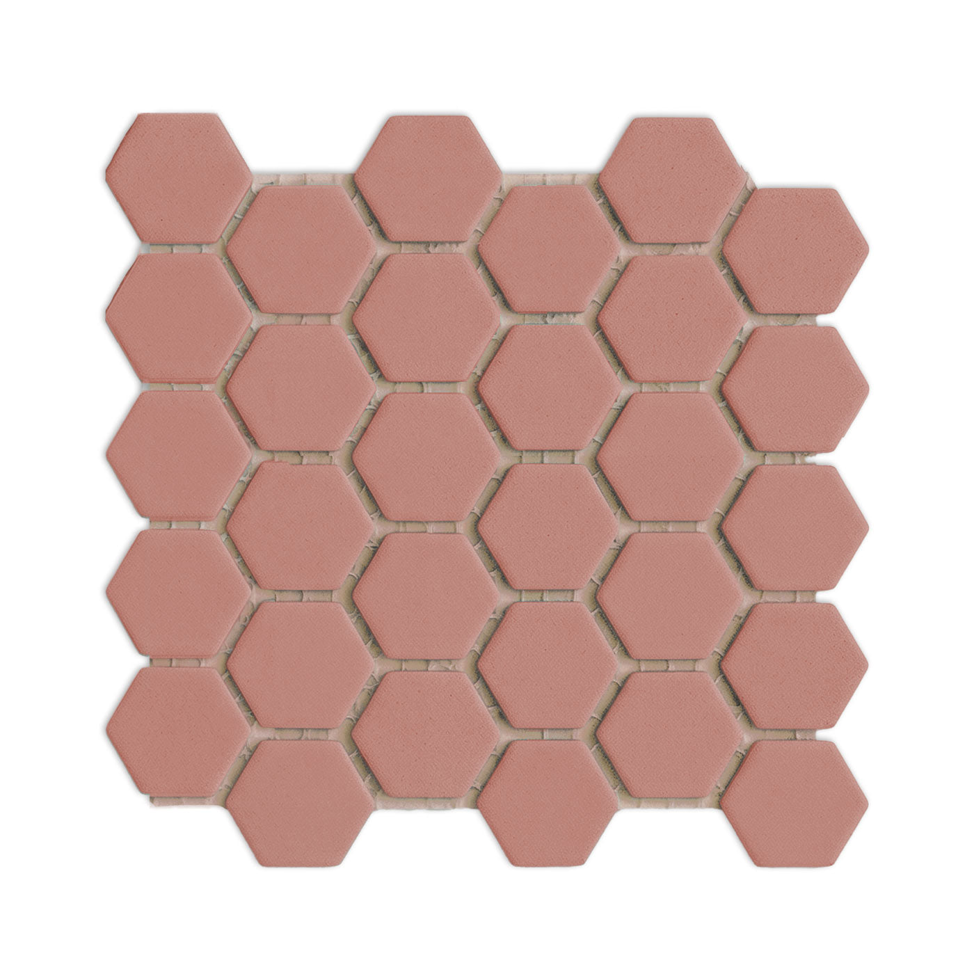 Pink Granite Hexagon Meshed 2