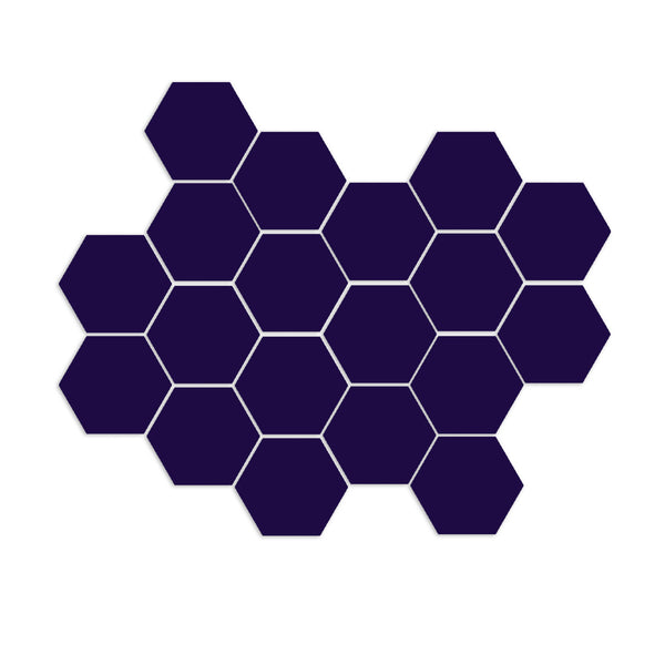 Cobalt Hexagon Meshed 2"