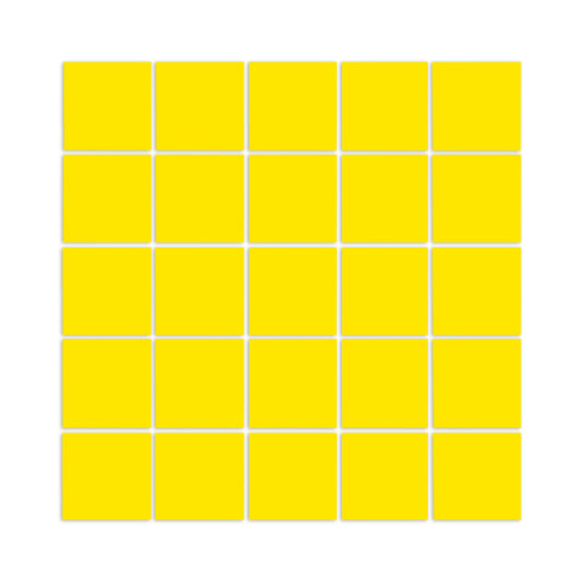 Yellow Meshed 2"x2"