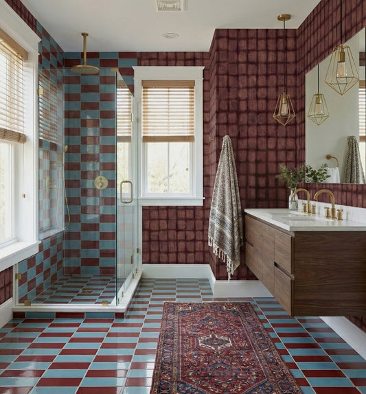 Dragonfly + Burgundy 2x5