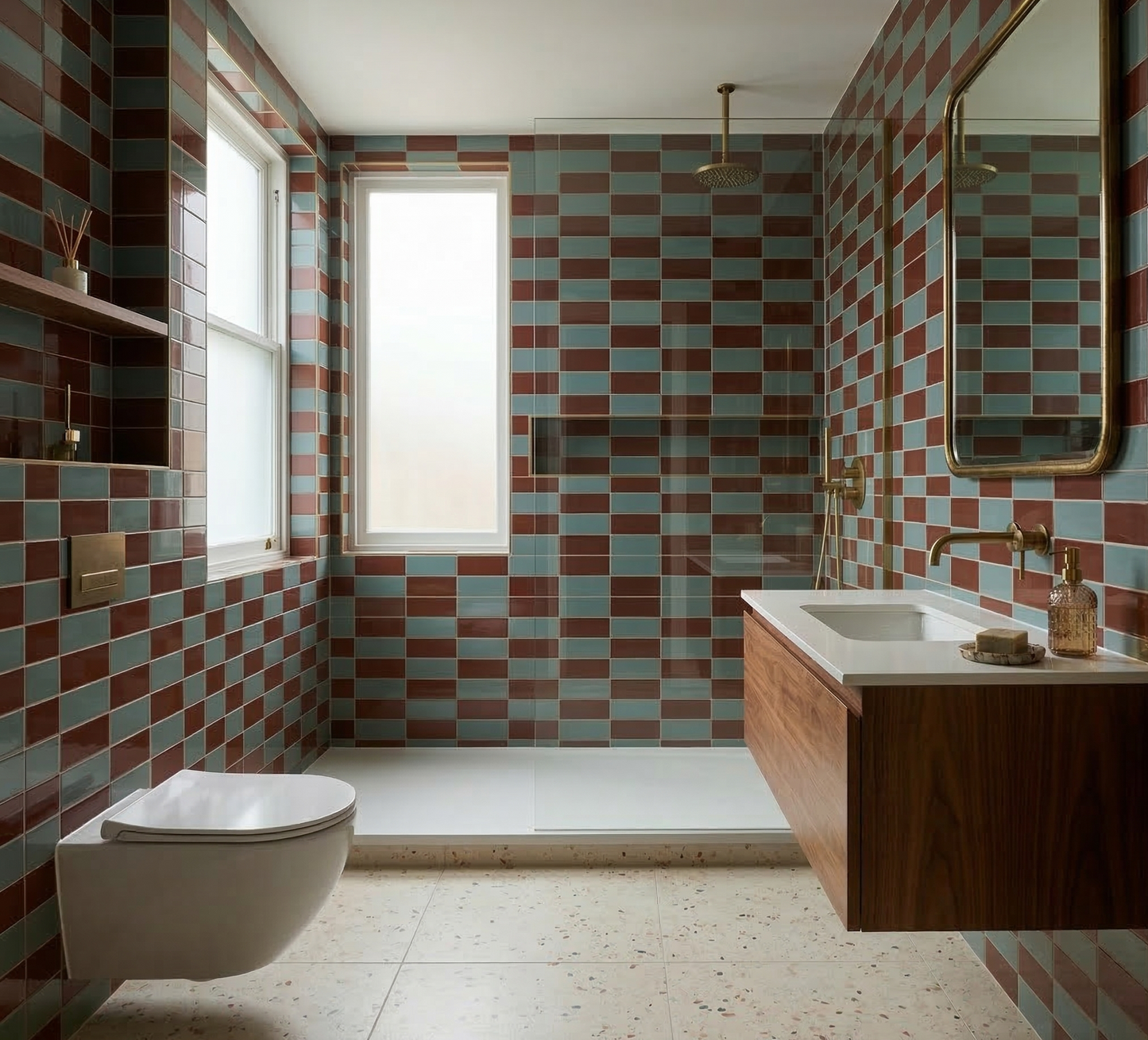 Dragonfly + Burgundy 2x5