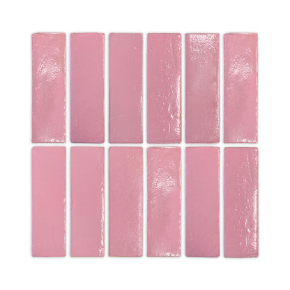 [Bundle] Bubble Gum 2"x6" | 13 SF