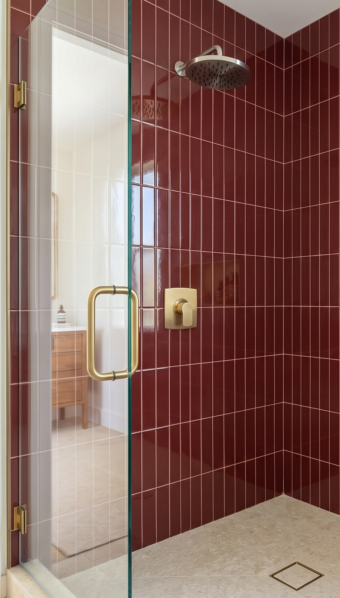 Burgundy Gloss 2x8