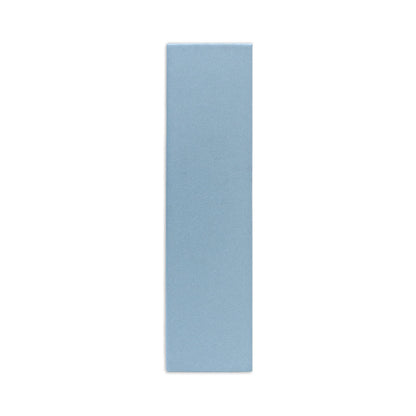 Light blue rectangular clay tile by Clay Imports, with a subtle matte texture.