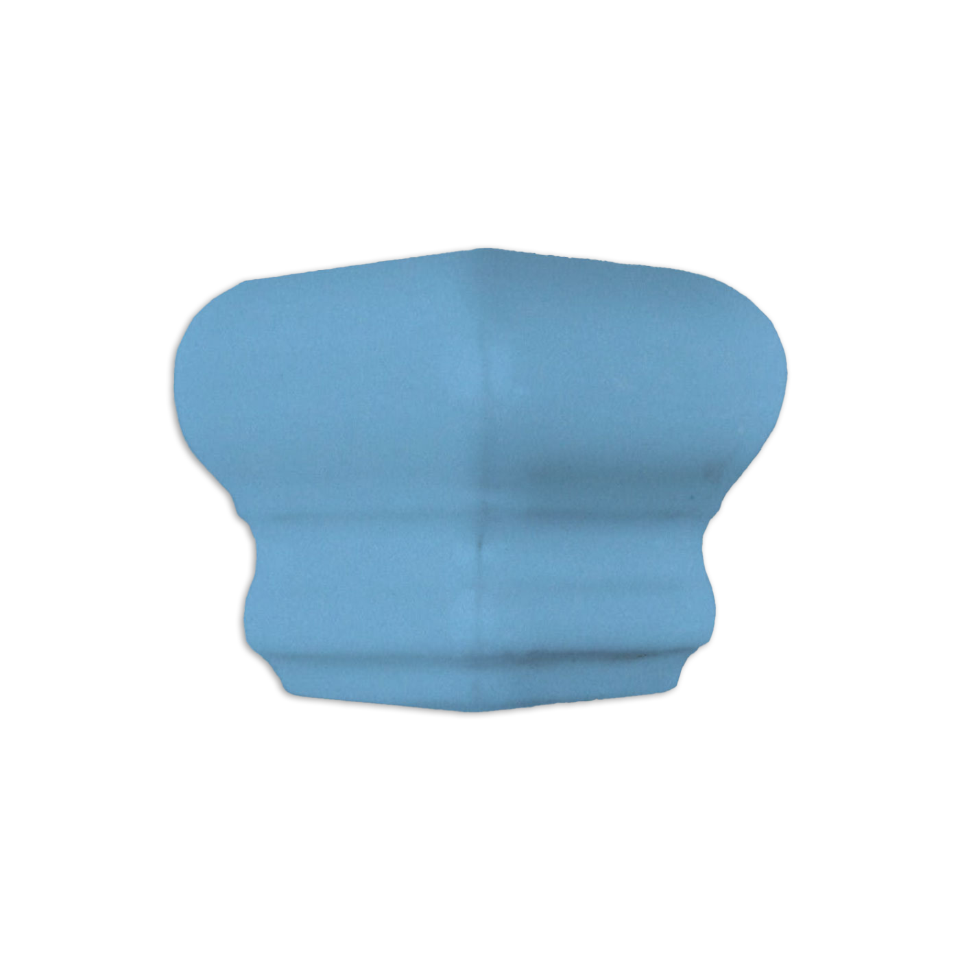 Chair Rail Corner Trim Baby Blue Gloss 2"