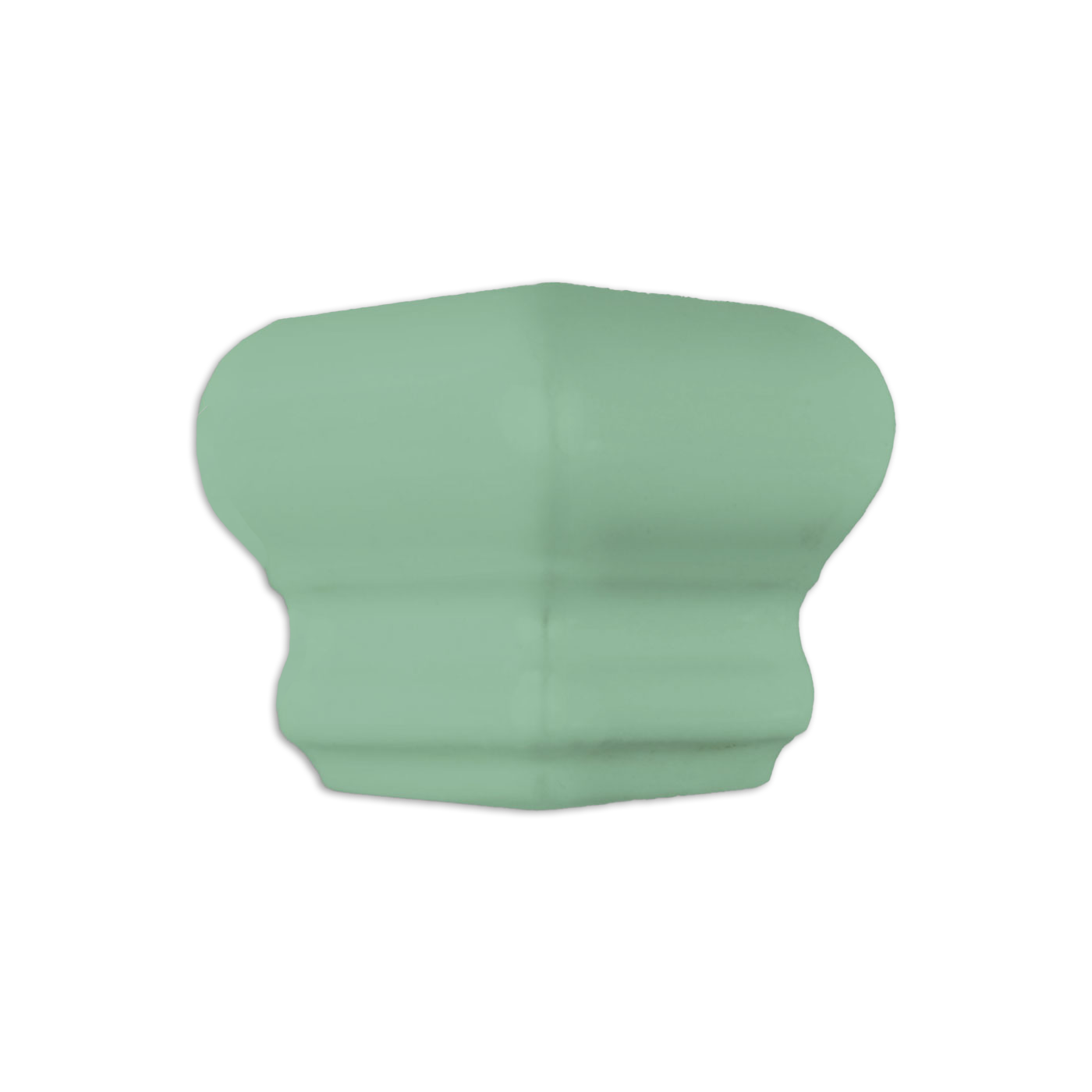 Chair Rail Corner Trim Jade Gloss 2"