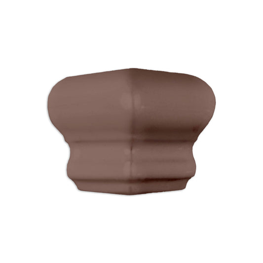 Chair Rail Corner Trim River Rock Matte 2"