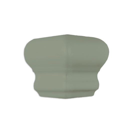 Chair Rail Corner Trim Rucksack Green Matte 2"