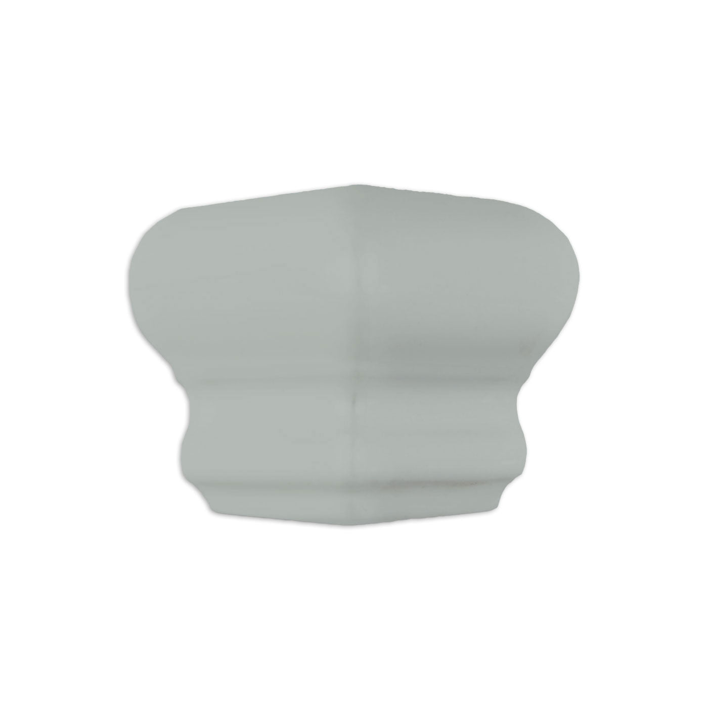 Chair Rail Corner Trim Spur Gray Matte 2"