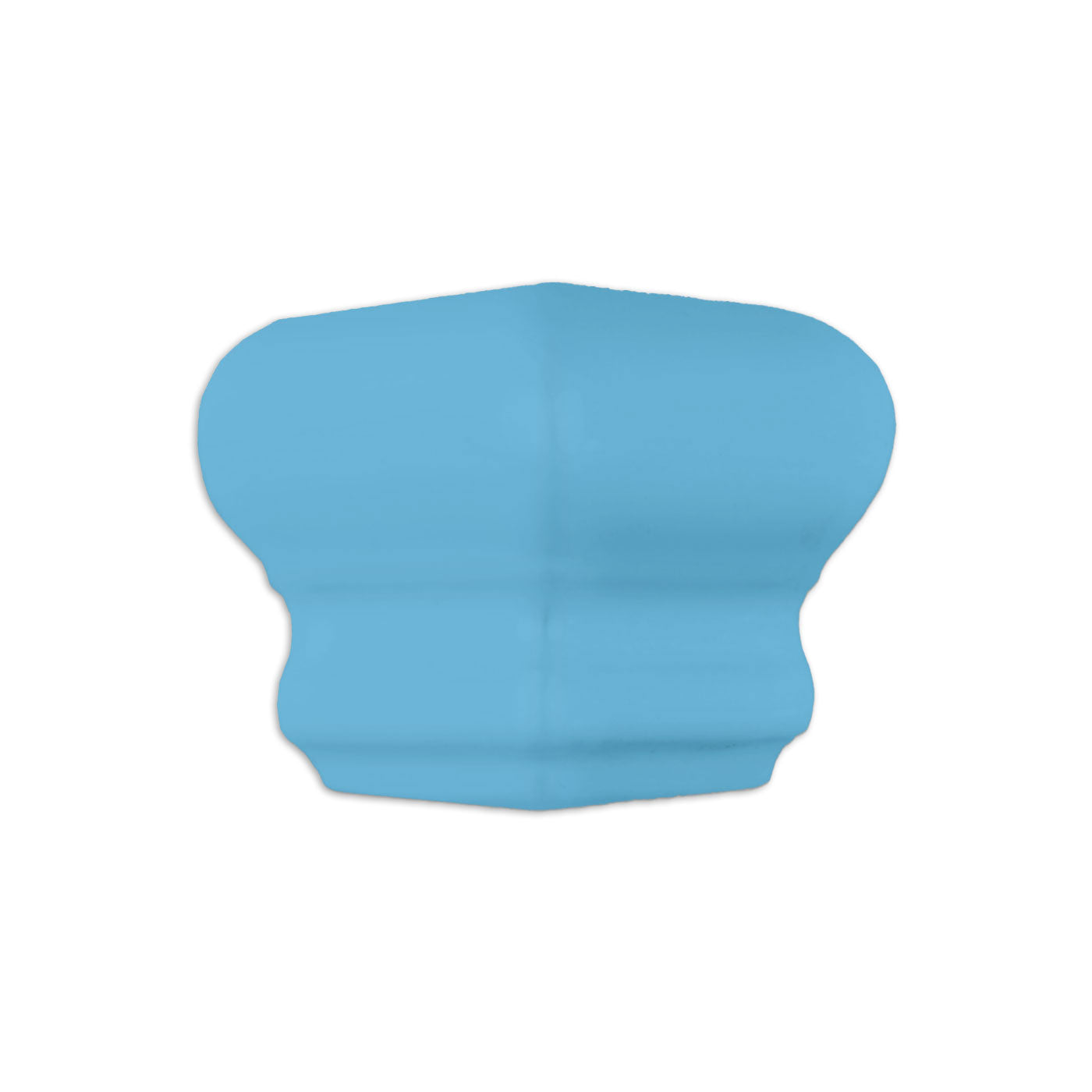 Chair Rail Corner Trim Turquoise 2"