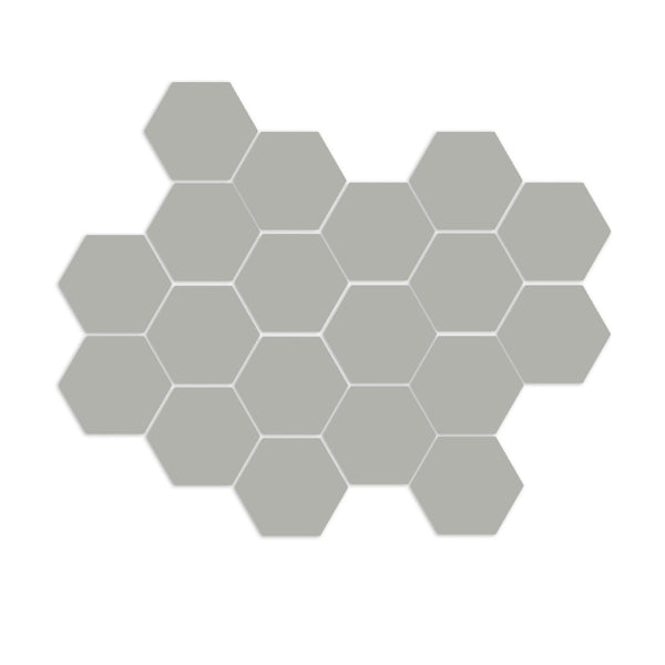 Steel Hexagon Meshed 2"