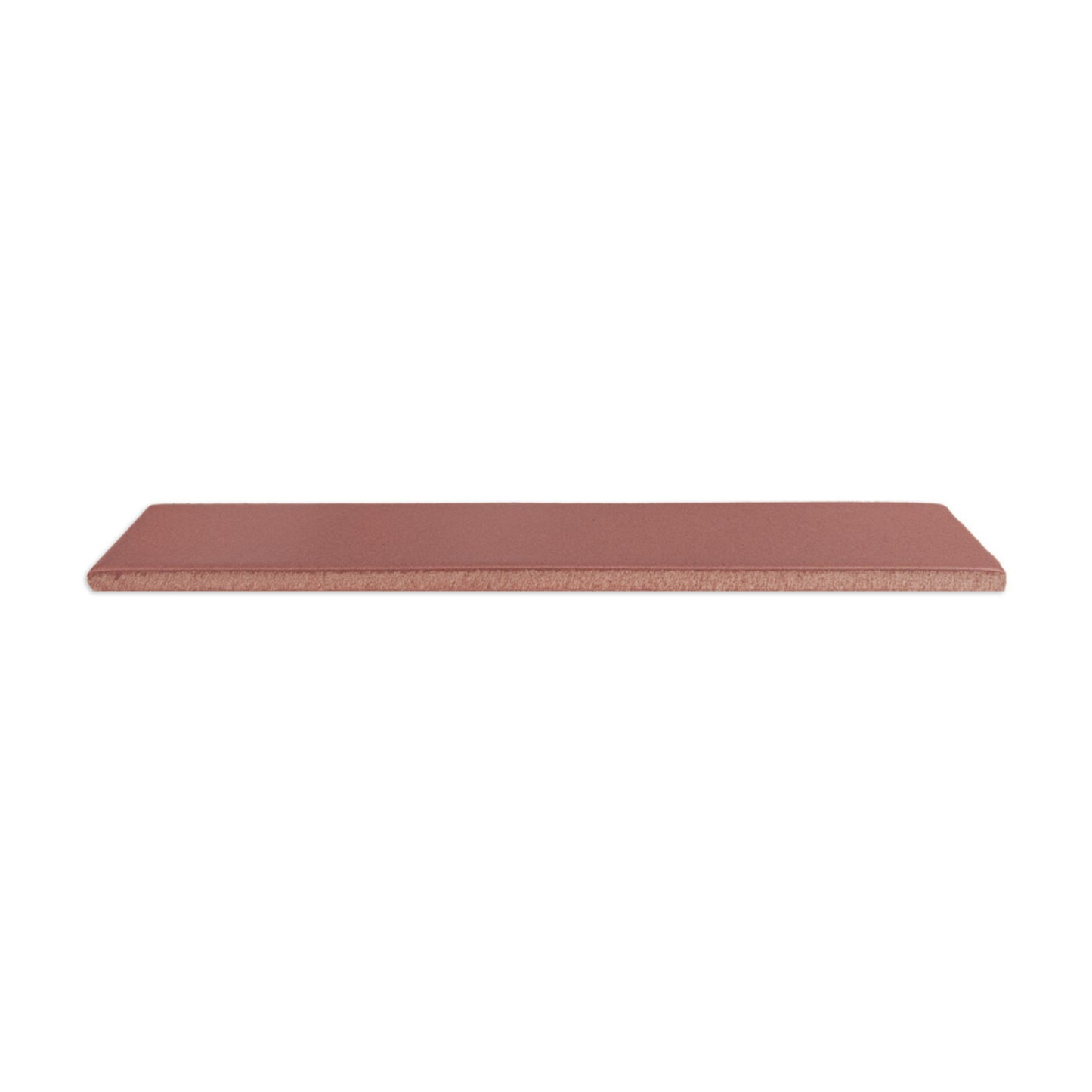 Lava Rock Matte solid tile by Clay Imports, displaying a subtle granular texture from an angle.