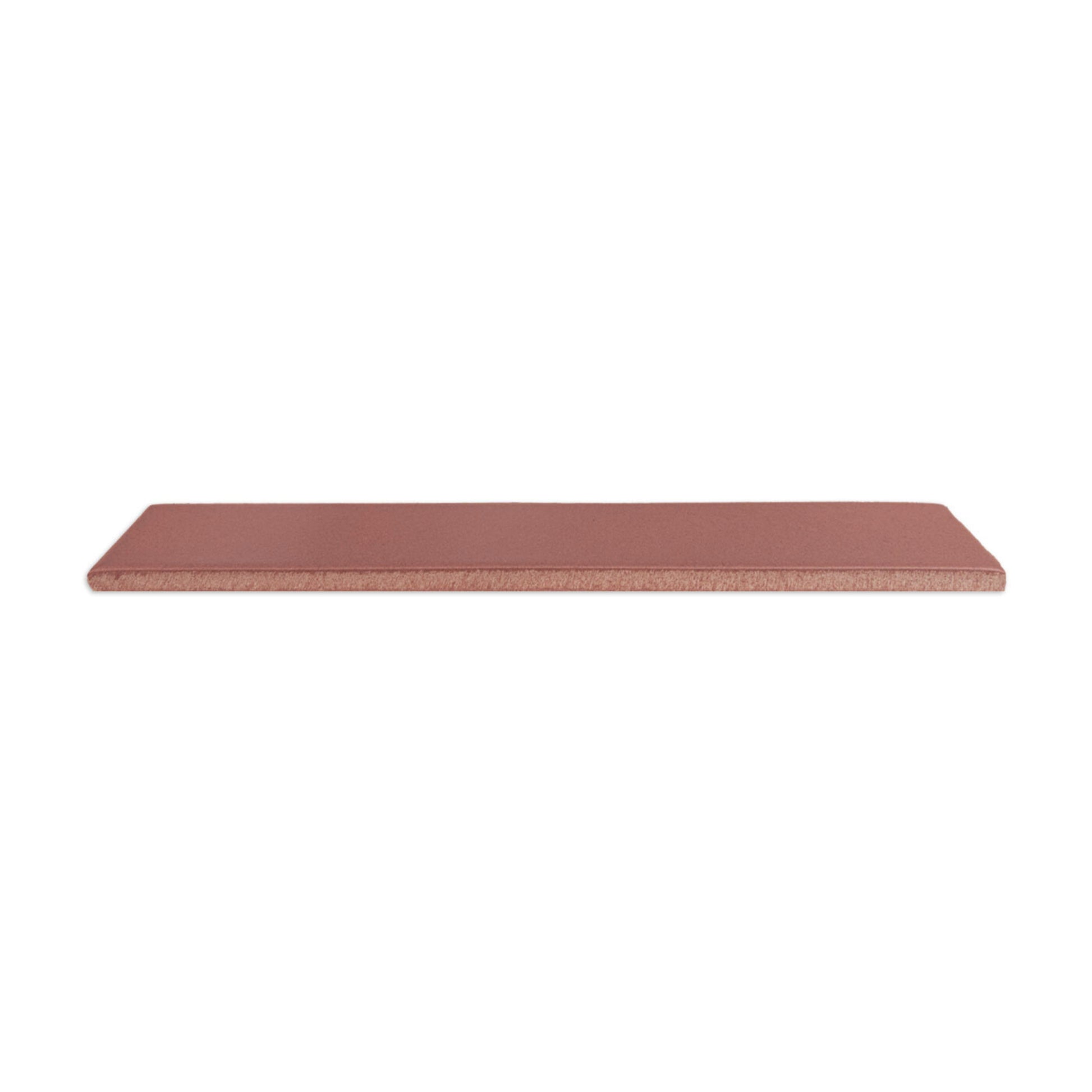 Lava Rock Matte solid tile by Clay Imports, displaying a subtle granular texture from an angle.
