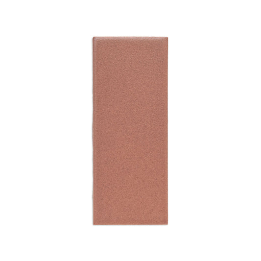 Matte reddish-brown lava rock tile sample by Clay Imports with a fine, granular texture.