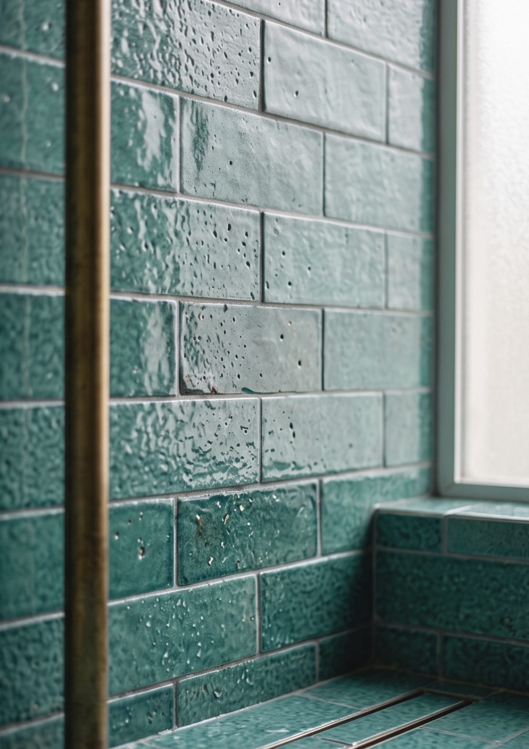 Glazed Thin Brick Grotto Green 2.5x8