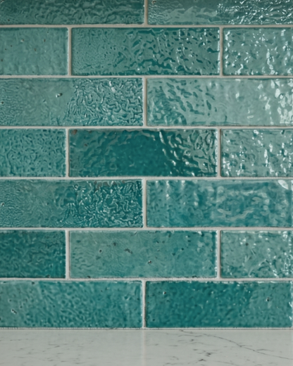 Glazed Thin Brick Grotto Green 2.5x8