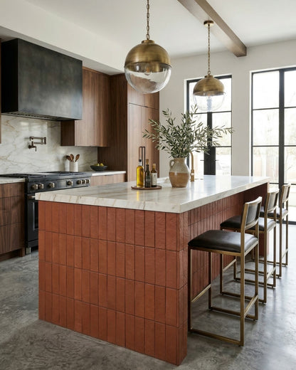 Glazed Thin Brick Mamey 2.5x8